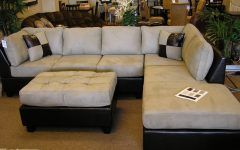 15 Collection of Sectional Sofas with Chaise Lounge and Ottoman
