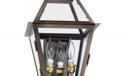 Copper Outdoor Electric Lanterns