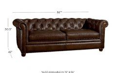 2024 Latest Tufted Leather Chesterfield Sofas
