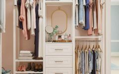 2024 Popular Wardrobes with 3 Shelving Towers