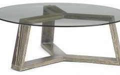 Coffee Tables Round Glass and Metal