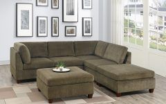 Top 15 of Mireille Modern and Contemporary Fabric Upholstered Sectional Sofas