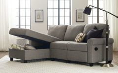 Copenhagen Reclining Sectional Sofas with Left Storage Chaise