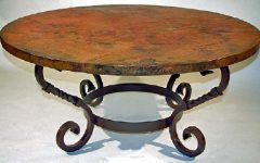 2024 Popular Round Slate Top Coffee Tables