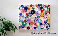 20 Collection of Crochet Wall Art