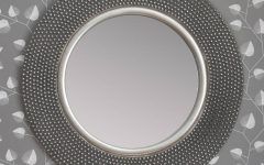 15 Inspirations Round Silver Mirrors