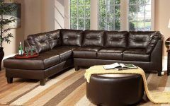 The 10 Best Collection of Chocolate Brown Sectional Sofas