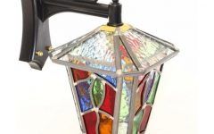 Stained Glass Outdoor Wall Lights