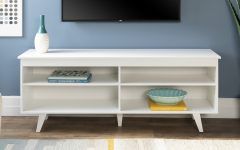 15 Collection of White Modern Tv Stands