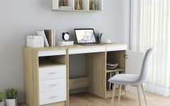 15 Ideas of Sonoma Oak 2-tone Writing Desks