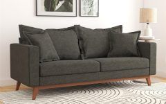 Sofas with Pillowback Wood Bases