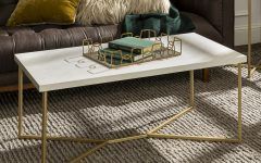 15 Ideas of Faux Marble Coffee Tables