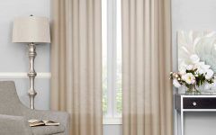 Light-filtering Sheer Single Curtain Panels