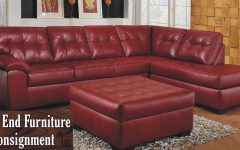 15 The Best Red Leather Sectional Couches