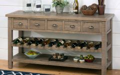 15 Inspirations Wine Sideboards
