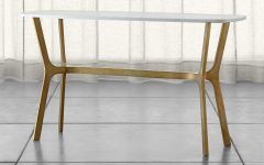 30 Best Elke Marble Console Tables with Brass Base