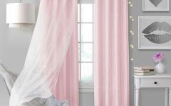 20 Collection of Elrene Aurora Kids Room Darkening Layered Sheer Curtains
