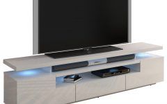 15 Ideas of Milano 200 Wall Mounted Floating Led 79" Tv Stands