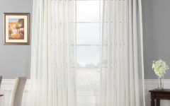 Signature Extrawide Double Layer Sheer Curtain Panels
