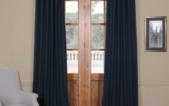 Solid Cotton True Blackout Curtain Panels