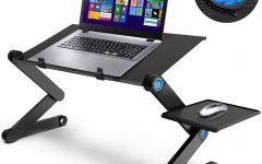 Black Adjustable Laptop Desks