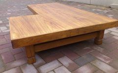 L Shaped Coffee Tables
