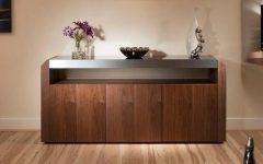 30 Photos Black and Walnut Sideboards