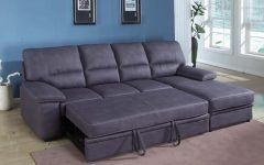 Adjustable Sectional Sofas with Queen Bed