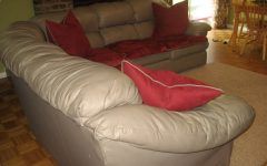Slipcover for Leather Sectional Sofas