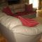 Slipcover for Leather Sofas