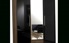 Top 15 of Black Gloss 3 Door Wardrobes