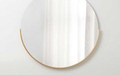 2024 Popular Scalloped Round Modern Oversized Wall Mirrors