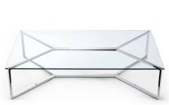 Glass and Metal Coffee Tables