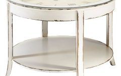 Clock Coffee Tables Round Shaped