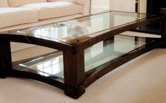 2024 Latest Glass Coffee Table Top Decors