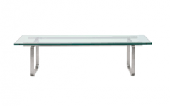 Glass Coffee Tables for Sale with Metal Base