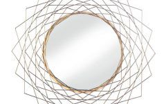15 Best Collection of Geometric Wall Mirrors