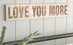 30 Photos 'love You More' Wood Wall Decor