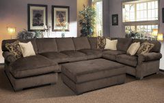 Sectionals with Oversized Ottoman