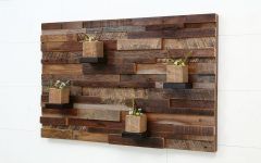 20 Ideas of Reclaimed Wood Wall Art