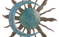 The Best Recycled Moon and Sun Wall Decor