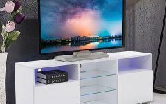 White High Gloss Tv Stands
