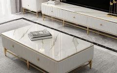 15 Best Faux Marble Gold Coffee Tables