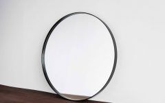 15 Collection of Large Black Round Mirrors