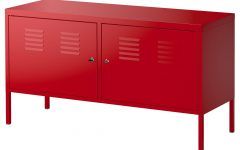 Ikea Red Sideboards