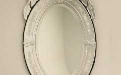 Venetian Oval Mirrors