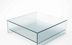 15 Ideas of Square Glass Coffee Tables
