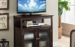 Top 15 of Wood Tv Stand with Glass Top