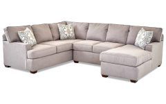 3pc Miles Leather Sectional Sofas with Chaise