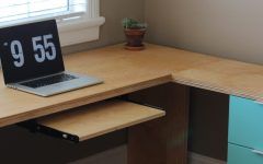 Farmhouse Black and Russet Wood Laptop Desks